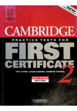 Practice tests for first certificate 2