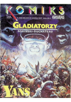 Komiks fantastyka Zeszyt Nr 1  / 89 Gladiatorzy