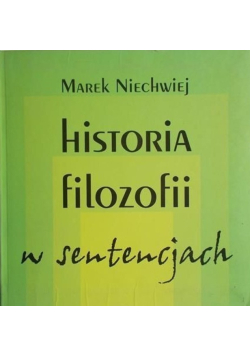 Historia filozofii w sentencjach