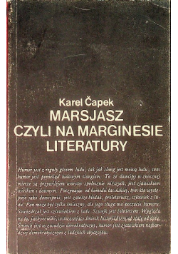 Marsjasz czyli na marginesie literatury