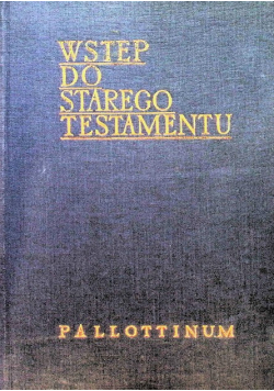 Wstęp do Starego Testamentu
