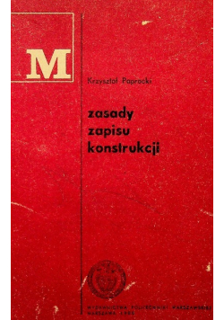 Zasady zapisu konstrukcji