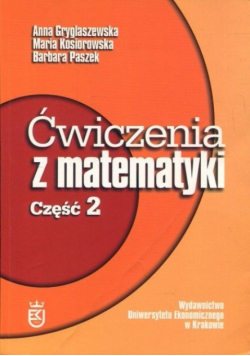 Ćwiczenia z matematyki Część II