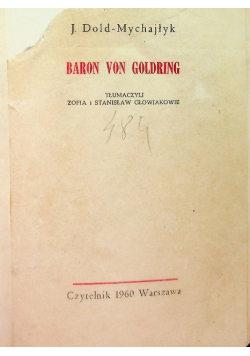 Baron von Goldring