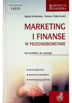 Marketing i finanse w przedsiębiorstwie