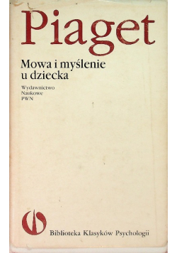Mowa i myślenie u dziecka