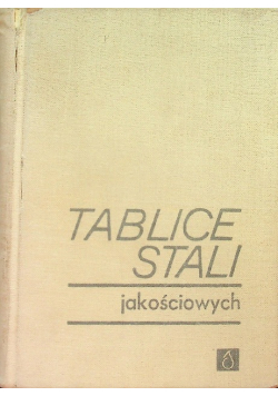 Tablice stali jakościowych