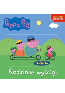 Swinka Peppa Rodzinne wyścigi Ruchome obrazki