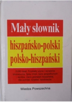 Mały słownik hiszpańsko-polski, polsko-hiszpański
