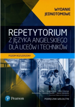 Repetytorium języka angielskiego dla liceów i techników Poziom rozszerzony