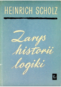 Zarys historii logiki