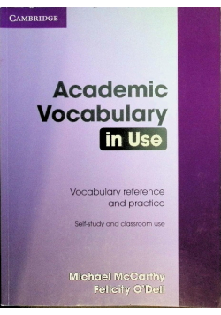 Academic Vocabulary in use