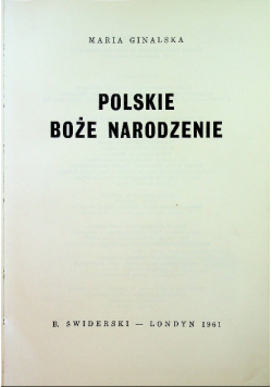 Polskie Boże Narodzenie
