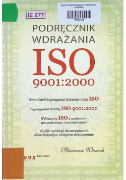 Podręcznik wdrażania ISO 9001 : 2000
