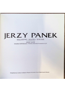 Jerzy Panek Malarstwo Grafika Rysunek