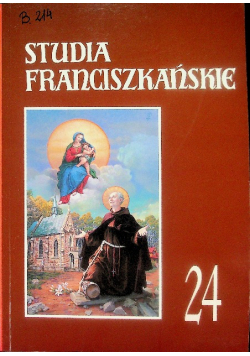 Studia Franciszkańskie 24
