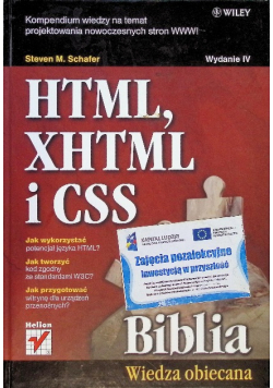Html, xhtml I Css