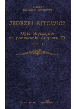 Opis obyczajów za panowania Augusta III
