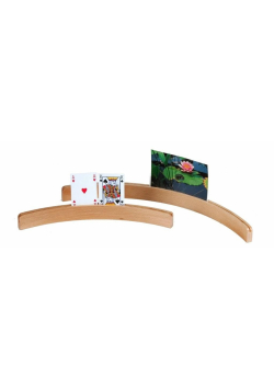 Stojak na karty holder drewniany 35cm