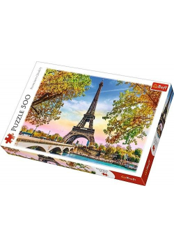 Puzzle 500 Romantyczny Paryż TREFL