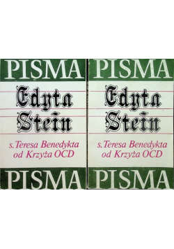 Stein Pisma Tom 1 i 2