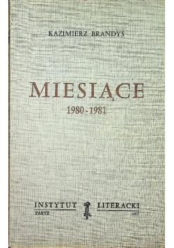 Miesiące 1980 - 1981