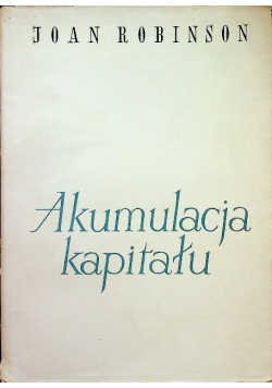 Akumulacja kapitału