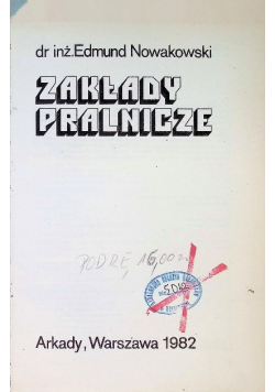 Zakłady pralnicze