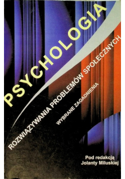 Psychologia Rozwiązywania problemów szkoły