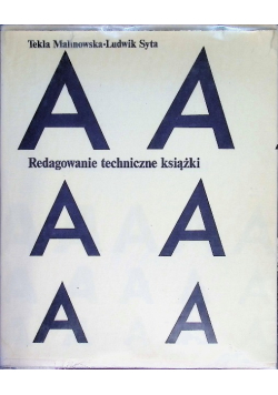 Redagowanie techniczne książki