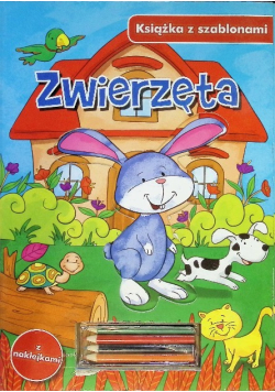 Książka z szablonami - Zwierzęta