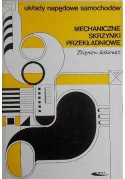 Mechaniczne skrzynki przekładniowe