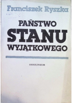 Państwo stanu wyjątkowego
