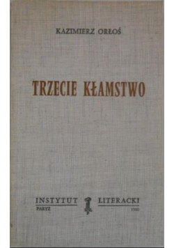 Trzecie kłamstwo