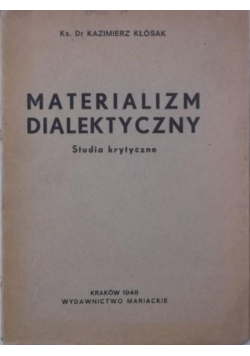 Materializm dialektyczny, 1948 r.