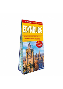 Comfort! map Edynburg 2w1 przewodnik i mapa