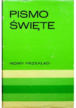 Pismo Święte Nowy przekład
