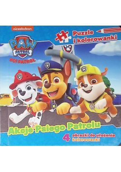 Psi Patrol Puzzle Kolorowanki Akcje Psiego Patrolu