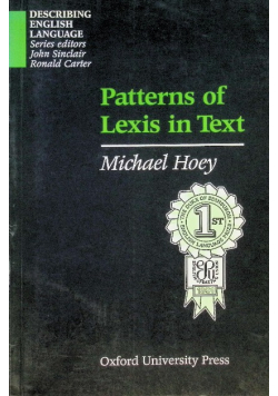 Patterns of Lexis in Text