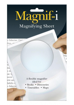 Magnif-i - Arkusz powiększający/lupa do książki