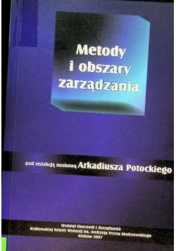 Metody i obszary zarządzania