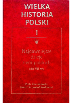 Wielka historia Polski Tom 1 Najdawniejsze dzieje ziem polskich