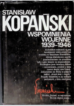 Wspomnienia wojenne 1939 - 1946