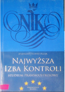 Najwyższa Izba Kontroli studium prawnoustrojowe