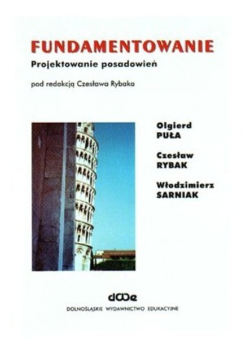 Fundamentowanie Projektowanie posadowień