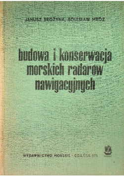 Budowa i konserwacja morskich radarów nawigacyjnych