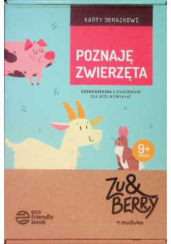 Karty obrazkowe dla niemowląt Poznaję Zwierzęta