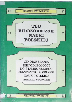 Tło filozoficzne nauki