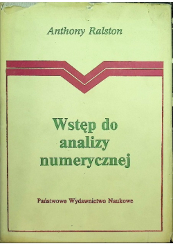 Wstęp do analizy numerycznej