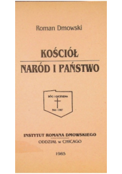 Kościół naród i państwo